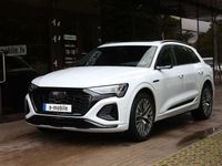 Gebraucht Audi Q8 e-tron S-Line 300 kW (408 PS) 2023 Weiß SUV