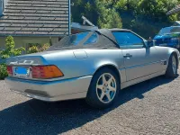 Gebraucht Mercedes SL320 Edition 1996 Silber Cabrio