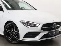 Gebraucht Mercedes CLA200 AMG 163 PS (119 kW) 2019 Weiß Coupé