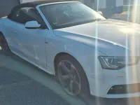 Usata Audi A5 Cabriolet S-Line 177 CV (130 kW) 2016 Bianco Cabrio