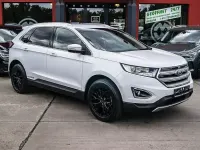Gebraucht Ford Edge Titanium 180 PS (132 kW) 2017 Liquid weiß (metallic) SUV