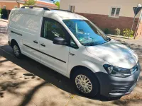 Gebraucht VW Caddy 122 PS (89 kW) 2019 Weiß Van / Kleinbus