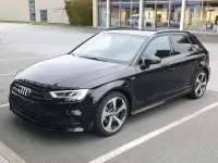 Brugt Audi A3 Sport 150 HK (110 kW) 2017 Sort Stationcar