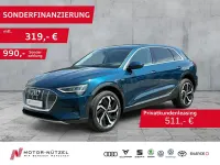 Gebraucht Audi e-tron Advanced Plus 300 kW (408 PS) 2022 Blau SUV