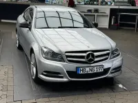 Gebraucht Mercedes C180 156 PS (114 kW) 2013 Silber Coupé