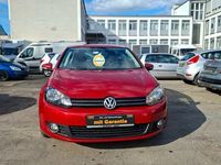 Gebraucht VW Golf VI Team 105 PS (77 kW) 2010 Rot Kleinwagen