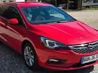 Gebraucht Opel Astra Edition 136 PS (100 kW) 2018 Rot Kombi