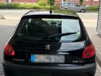Gebraucht Peugeot 206 67 PS (49 kW) 2008 Schwarz Kleinwagen