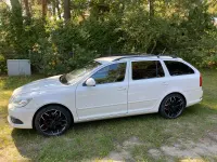 Gebraucht Skoda Octavia RS 200 PS (147 kW) 2011 Weiß Kombi