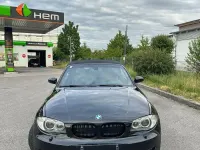 Gebraucht BMW 118 Cabriolet Sport Line 143 PS (105 kW) 2009 Schwarz Cabrio