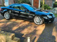 Gebraucht Mercedes SL500 388 PS (285 kW) 2007 Schwarz Cabrio