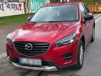 Gebraucht Mazda CX-5 Exclusive-Line 150 PS (110 kW) 2015 Rot SUV