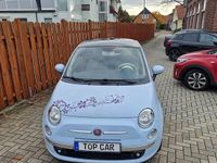Gebraucht Fiat 500 Lounge 69 PS (50 kW) 2009 Azzurro Kleinwagen
