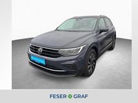 Gebraucht VW Tiguan Active 122 PS (89 kW) 2022 Delfingrau metallic SUV