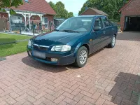Gebraucht Mazda 323 71 PS (52 kW) 1999 Blau Limousine