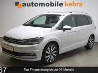Gebraucht VW Touran Highline 150 PS (110 kW) 2020 Pure white Van / Kleinbus
