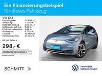 Gebraucht VW ID.3 Pro Performance 150 kW (204 PS) 2021 Stonewashed blue metallic/schwarz (metallic) Kleinwagen