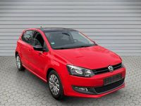 Second-hand VW Polo Style 75 CP (55 kW) 2011 Roșu Hatchback