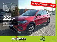 Gebraucht VW T-Cross Life 95 PS (69 kW) 2025 Rot SUV