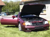 Gebraucht Mercedes SL300 190 PS (139 kW) 1991 Rot Cabrio