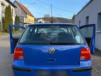 Gebraucht VW Golf IV 1998 Blau Kleinwagen