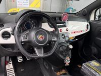 Gebraucht Fiat 500 Abarth 180 PS (132 kW) 2012 Weiß Kleinwagen