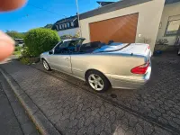 Gebraucht Mercedes CLK230 Elegance 197 PS (144 kW) 2000 Silber Cabrio