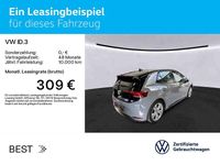 Gebraucht VW ID.3 Pro 150 kW (204 PS) 2022 Mondsteingrau/schwarz Kleinwagen