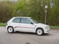 Gebraucht Peugeot 106 98 PS (72 kW) 1995 Weiß Kleinwagen
