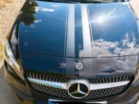 Gebraucht Mercedes A180 AMG line 122 PS (89 kW) 2017 Schwarz Kleinwagen