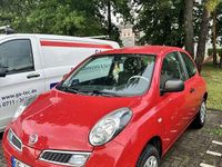 Gebraucht Nissan Micra Acenta 88 PS (64 kW) 2009 Rot Kleinwagen