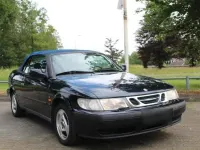 Gebraucht Saab 9-3 185 PS (136 kW) 2000 Blau Cabrio