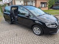 Gebraucht VW Sharan Comfortline 150 PS (110 kW) 2022 Schwarz Van / Kleinbus