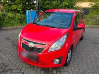 Gebraucht Chevrolet Spark 68 PS (50 kW) 2013 Rot Kleinwagen