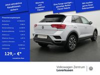 Gebraucht VW T-Roc Active 150 PS (110 kW) 2021 Schwarz / white silver (metallic) SUV