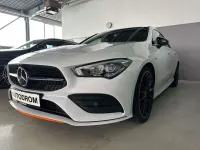 Gebraucht Mercedes CLA220 AMG line 190 PS (139 kW) 2019 Silber Coupé