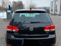 Gebraucht VW Golf VI 2010 Schwarz Kleinwagen