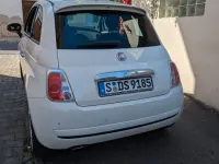 Gebraucht Fiat 500 Lounge 69 PS (50 kW) 2012 Weiß Kleinwagen