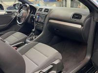 Gebraucht VW Golf Cabriolet 122 PS (89 kW) 2012 Schwarz Cabrio