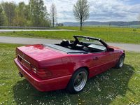Gebraucht Mercedes SL320 231 PS (169 kW) 1993 Rot Cabrio
