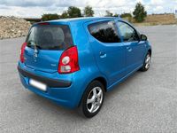 Gebraucht Nissan Pixo Acenta 68 PS (50 kW) 2010 Blau Kleinwagen