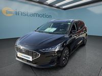 Gebraucht Ford Focus Titanium 125 PS (91 kW) 2024 Schwarz Kombi