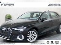 Gebraucht Audi A3 Advanced 150 PS (110 kW) 2022 Schwarz Limousine