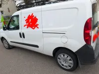 Gebraucht Fiat Doblò Pop 101 PS (74 kW) 2012 Weiß Van / Kleinbus