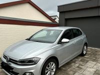 Gebraucht VW Polo Highline 95 PS (69 kW) 2018 Silber Kleinwagen