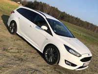 Gebraucht Ford Focus ST-Line 140 PS (102 kW) 2018 Weiß Kombi