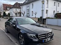 Gebraucht Mercedes E220 194 PS (142 kW) 2020 Schwarz Limousine
