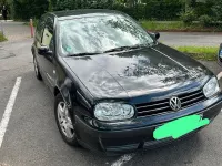 Gebraucht VW Golf IV 2002 Schwarz Kleinwagen