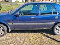 Gebraucht Ford Fiesta 60 PS (44 kW) 2002 Blau Kleinwagen