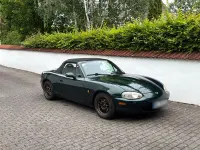 Gebraucht Mazda MX5 110 PS (80 kW) 1999 Grün Cabrio